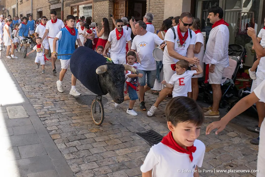 Fiestas de Tudela 2026 Encierro txiki en la R&uacute;a 8