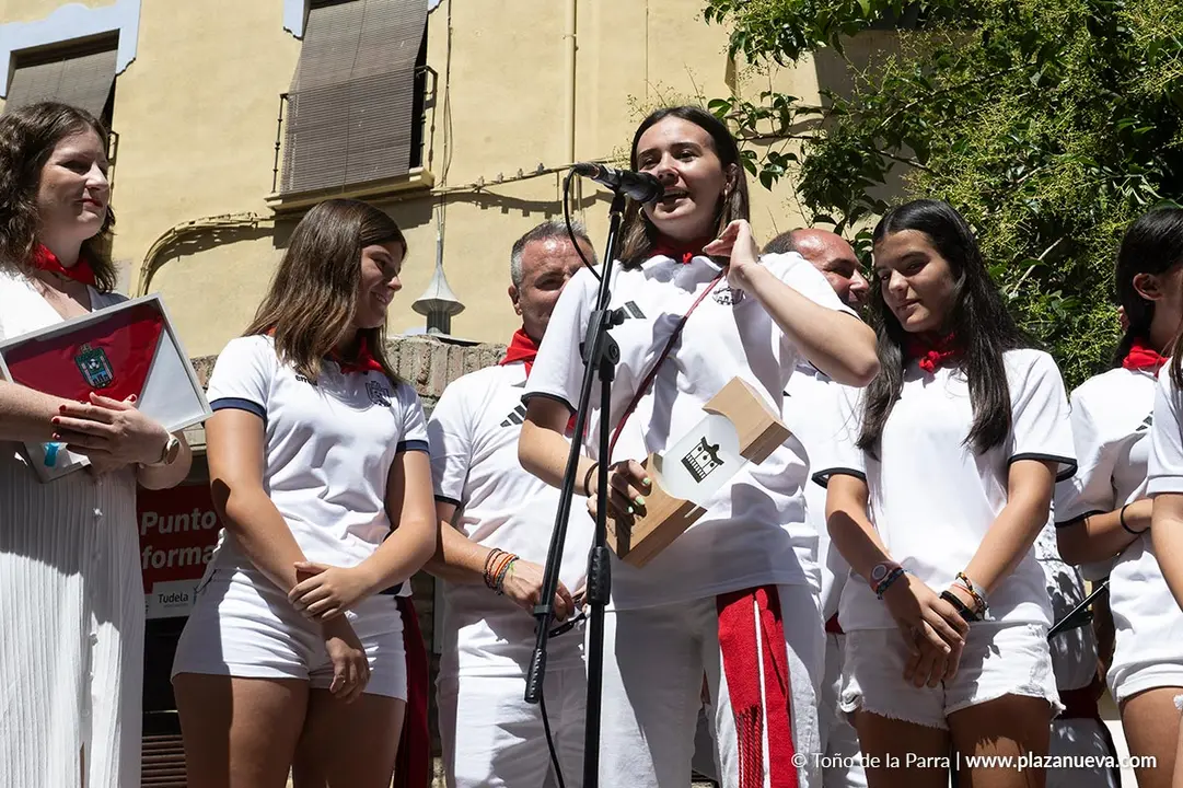 Fiestas de Tudela 2026 Quiosco de Oro CD Lourdes femenino 12