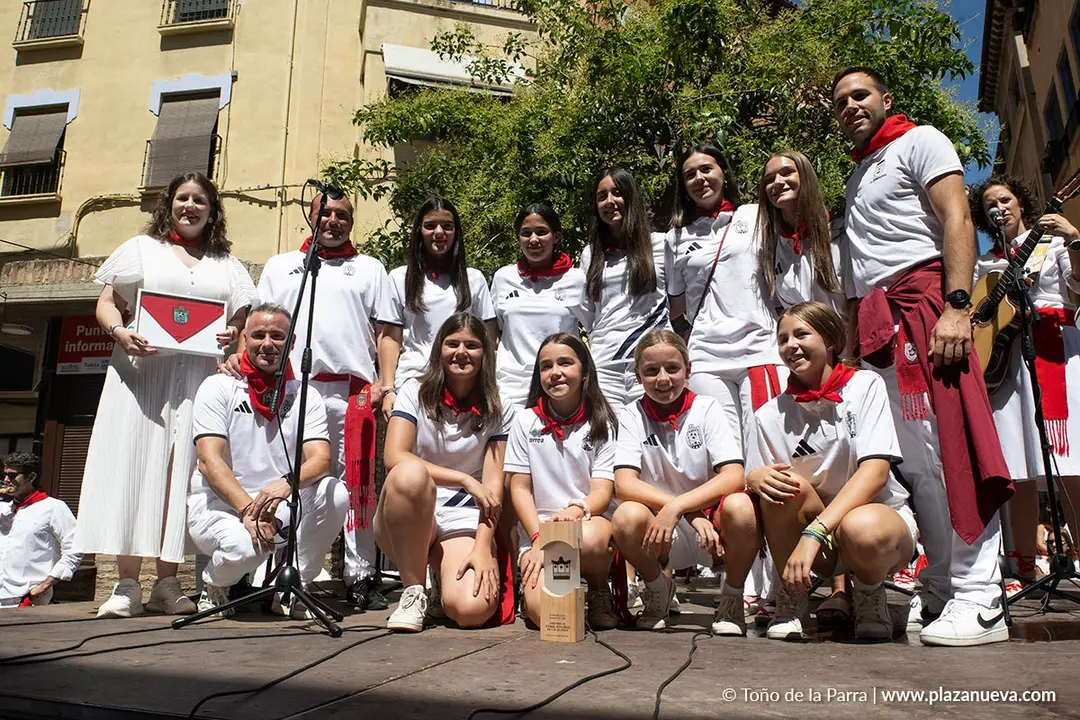 Fiestas de Tudela 2026 Quiosco de Oro CD Lourdes femenino 14