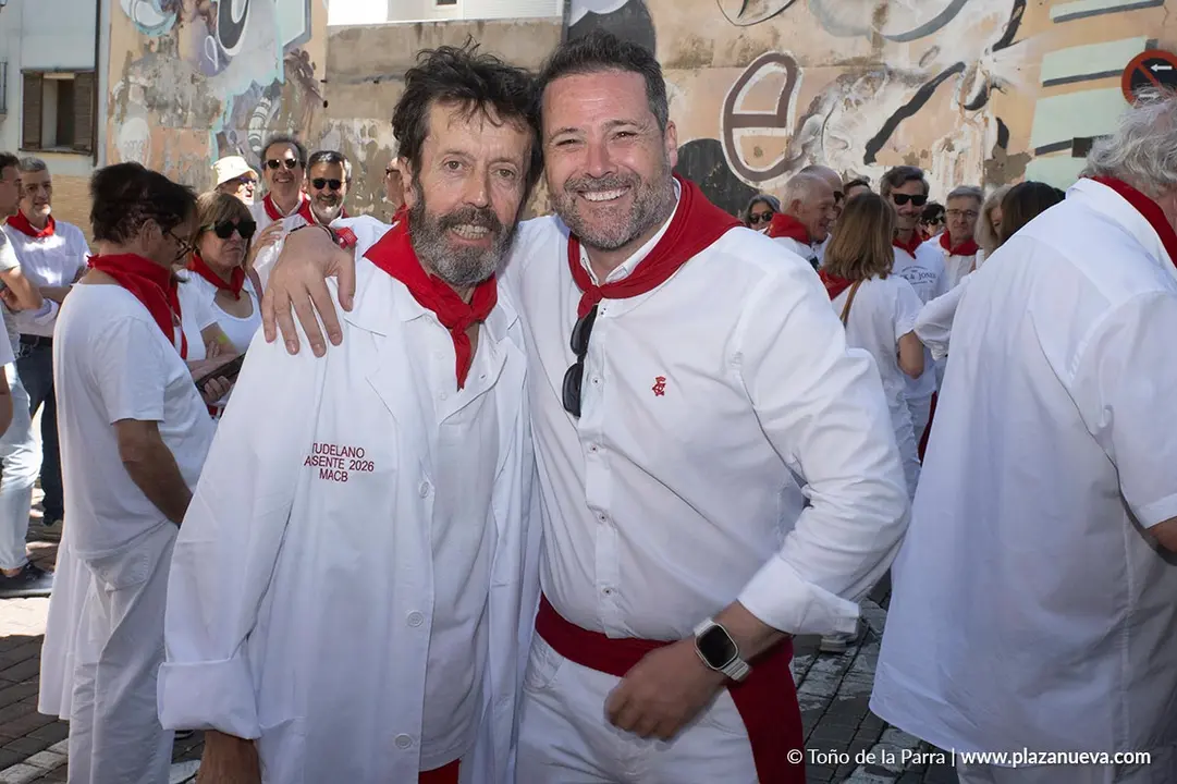 Fiestas de Tudela 2026 Tudelano Ausente Miguel &Aacute;ngel Calvo Buttini 2