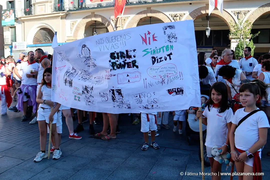 Fiestas de Tudela 2026 Concentraci&oacute;n agresi&oacute;n sexista 3