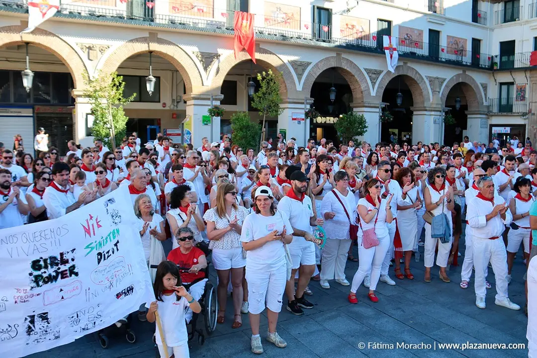 Fiestas de Tudela 2026 Concentraci&oacute;n agresi&oacute;n sexista 7