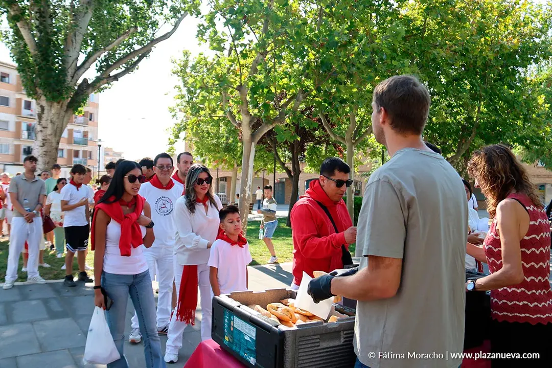 Fiestas de Tudela 2026 Almuerzo popular en la plaza Padre Lasa 1