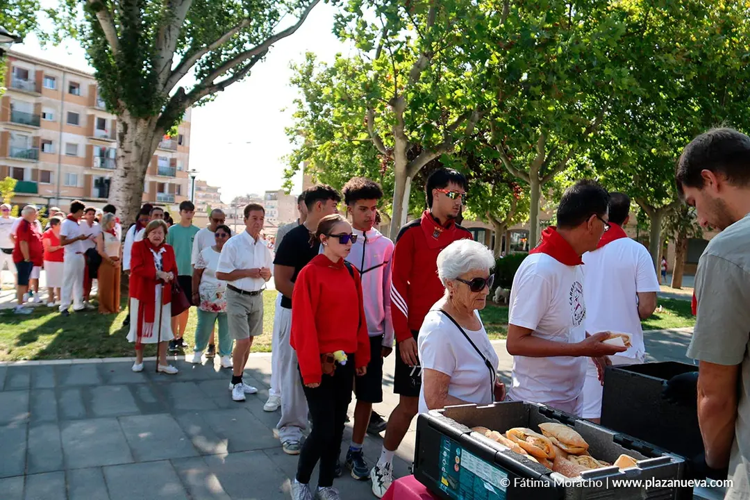 Fiestas de Tudela 2026 Almuerzo popular en la plaza Padre Lasa 2