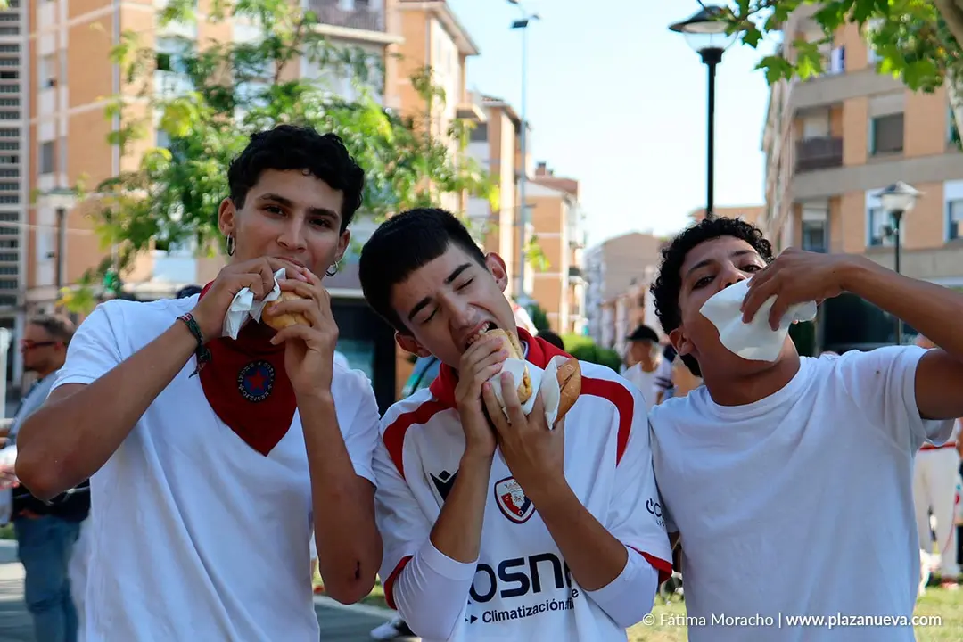Fiestas de Tudela 2026 Almuerzo popular en la plaza Padre Lasa 9