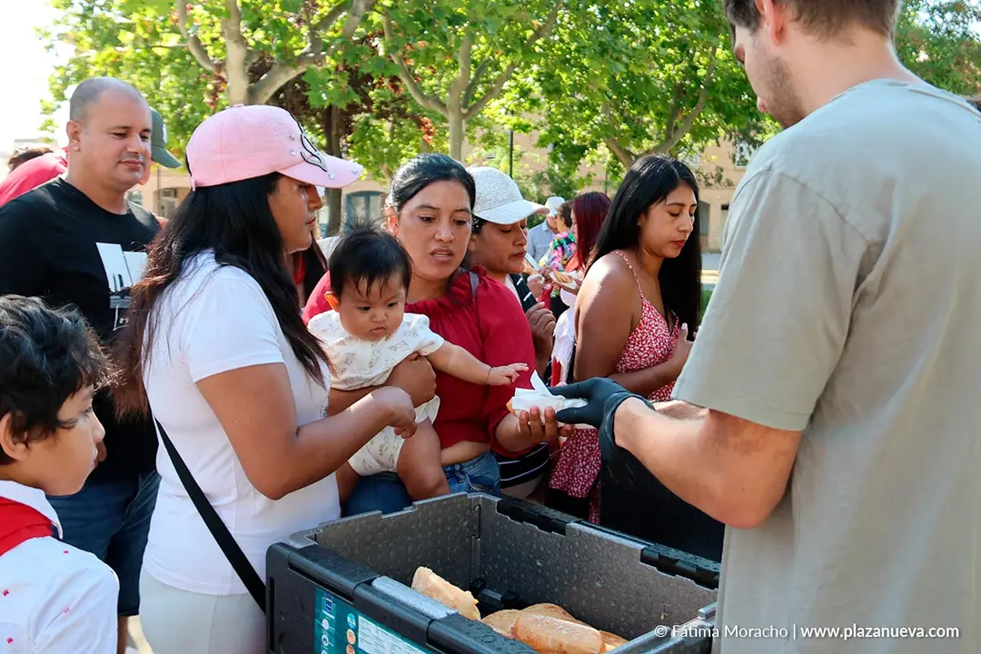 Fiestas de Tudela 2026 Almuerzo popular en la plaza Padre Lasa 13