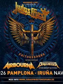 Concierto en Pamplona &lsquo;Judas Priest + Airbourne + Dirkschneider&rsquo;