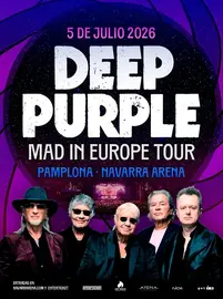 Concierto en Pamplona &lsquo;Mad in Europe Tour&rsquo; de Deep Purple