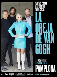 Concierto en Pamplona &lsquo;Tantas cosas que contar&rsquo; de La Oreja de Van Gogh