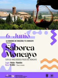 Cata en Mal&oacute;n &lsquo;Saborea Moncayo. Cata de vinos Bodega Pagos del Moncayo&rsquo;