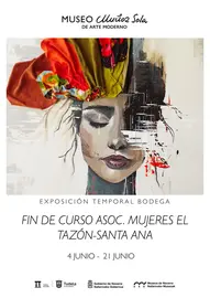 Exposici&oacute;n temporal en Tudela de fin del curso de pintura de la Asociaci&oacute;n de Mujeres del Taz&oacute;n Santa Ana