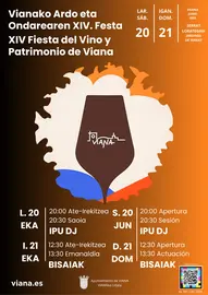 XIV Fiesta del Vino y Patrimonio de Viana 2026