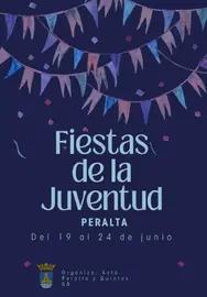 Programa de las Fiestas&nbsp;de la Juventud de Peralta 2026