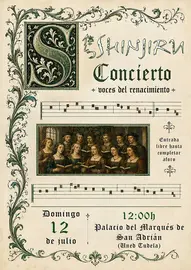 Concierto en Tudela 'Voces del Renacimiento' de Shinjiru