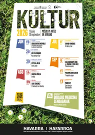 Kultur 2026 en Navarra