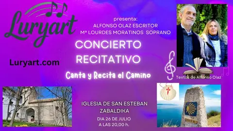Concierto recitativo en Zabaldika 'Canta y Recita el Camino'