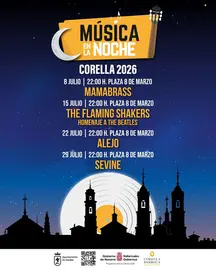 M&uacute;sica en la noche en Corella 2026