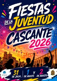 Programa de las Fiestas de la Juventud de Cascante 2026