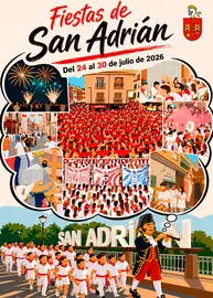 Programa de las Fiestas&nbsp;patronales de San Adri&aacute;n 2026 en honor a las Santas Reliquias