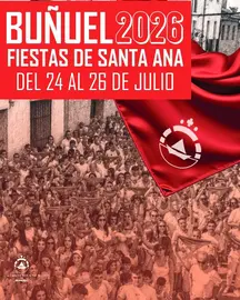 Programa de las Fiestas&nbsp;patronales de julio de Bu&ntilde;uel 2026 en honor a Santa Ana