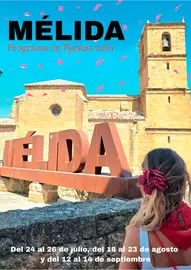 Programa de las Fiestas&nbsp;patronales de M&eacute;lida 2026 Santiago y Santa Ana