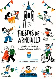 Programa de las Fiestas patronales de Arnedillo 2026 en honor a Nuestra Se&ntilde;ora de las Nieves
