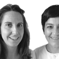 Berta Magaña y Lourdes Arilla