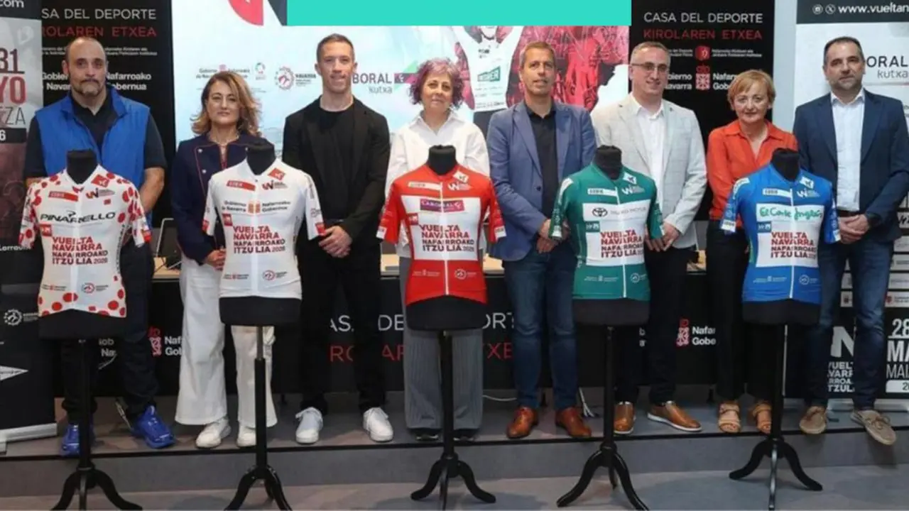 La Vuelta Navarra 2026 se present&oacute; recientemente en el Navarra Arena