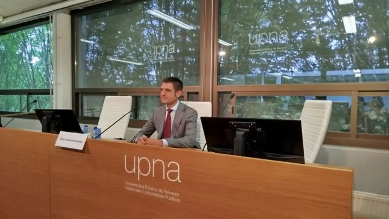 El responsable de la Prueba de Acceso a la Universidad, Ekaitz Santazilia