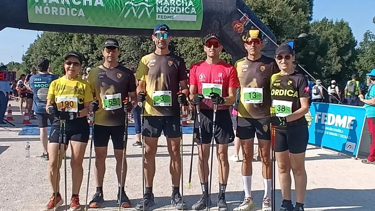 Equipo de Azagra que acudi&oacute; al campeonato de Espa&ntilde;a