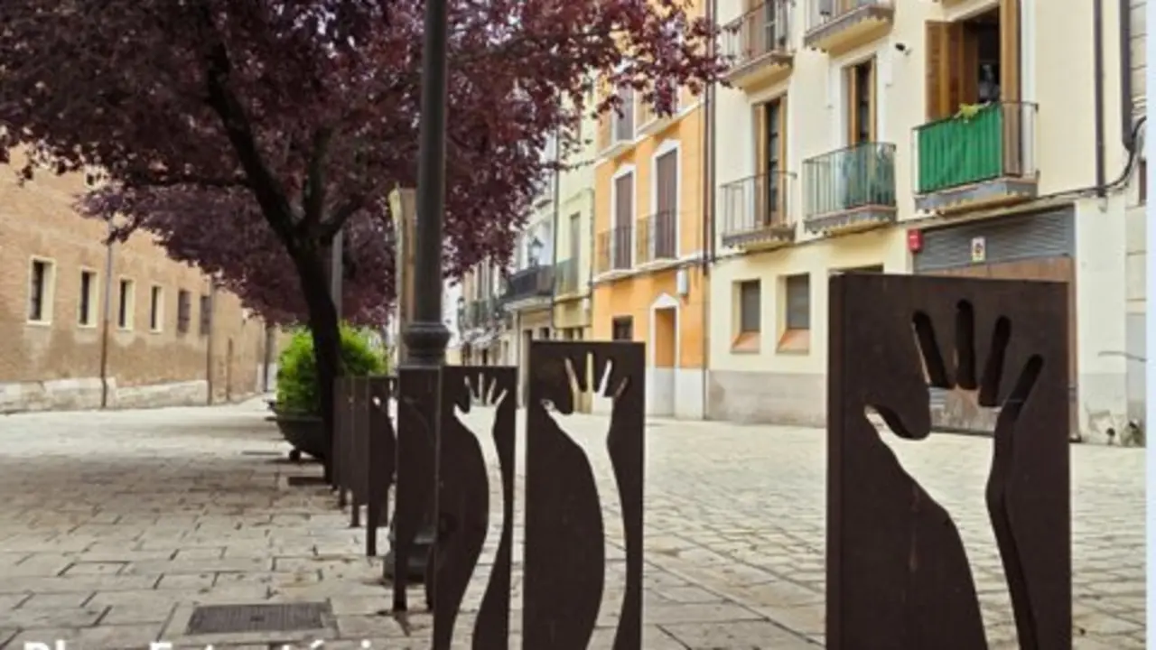 Cartel del proceso participativo para la elaboraci&oacute;n del Plan Estrat&eacute;gico del Casco Hist&oacute;rico de Tudela.