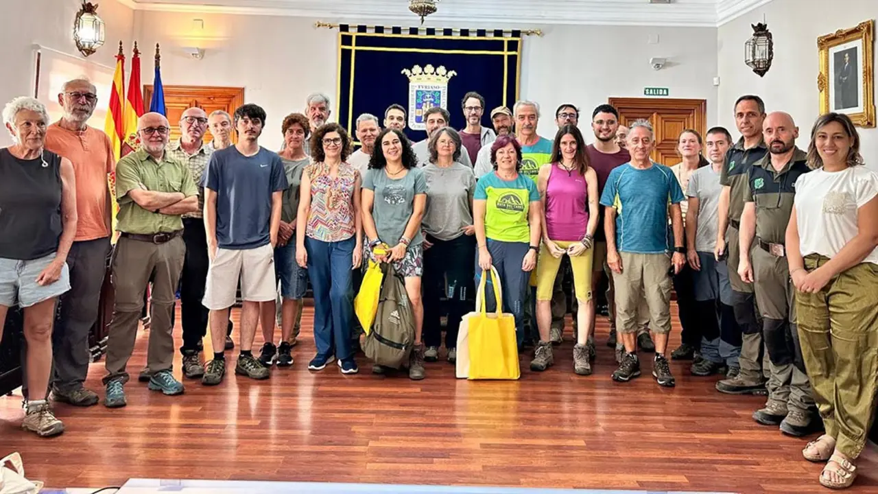 Participantes del XXV Curso de Bot&aacute;nica Pr&aacute;ctica Cienfuegos