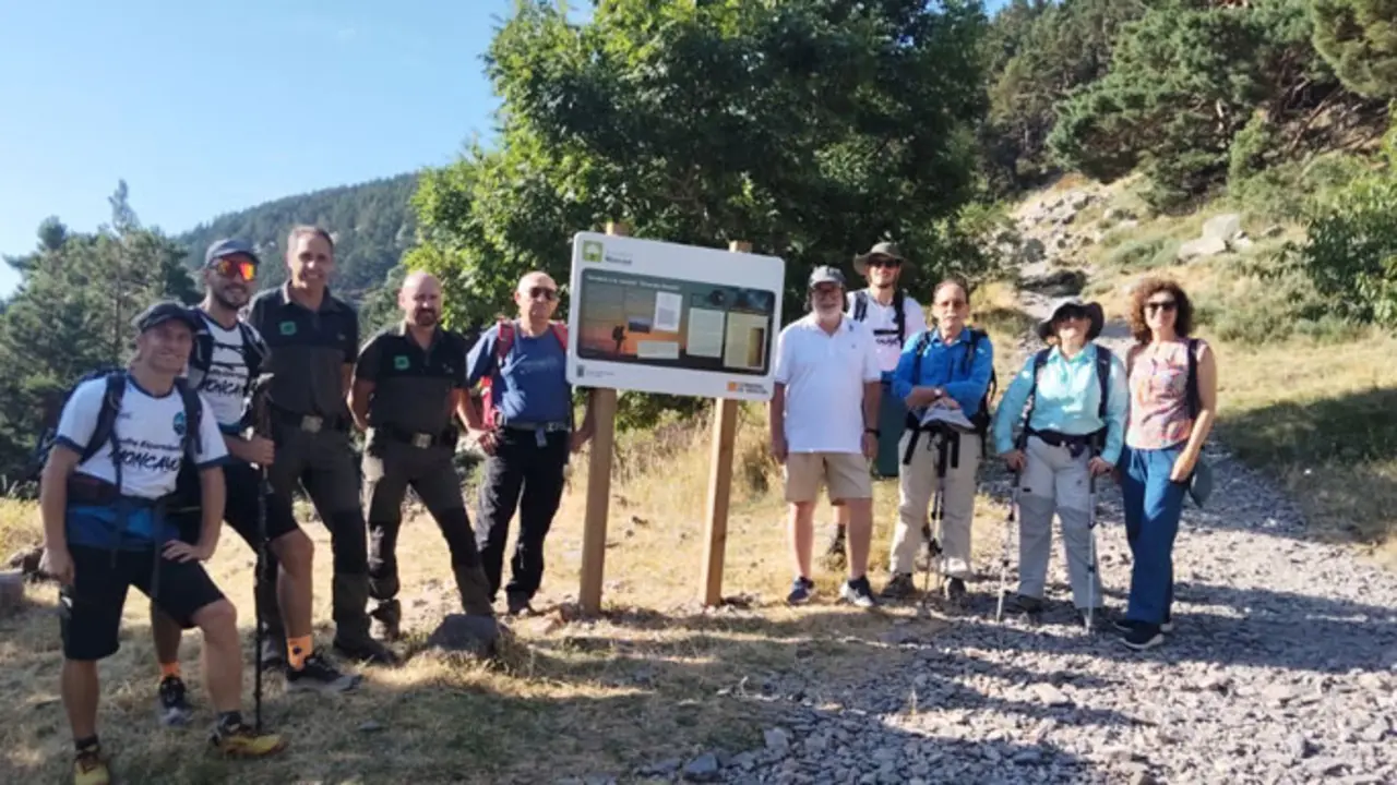 Inauguraci&oacute;n Senda Novella en el Moncayo
