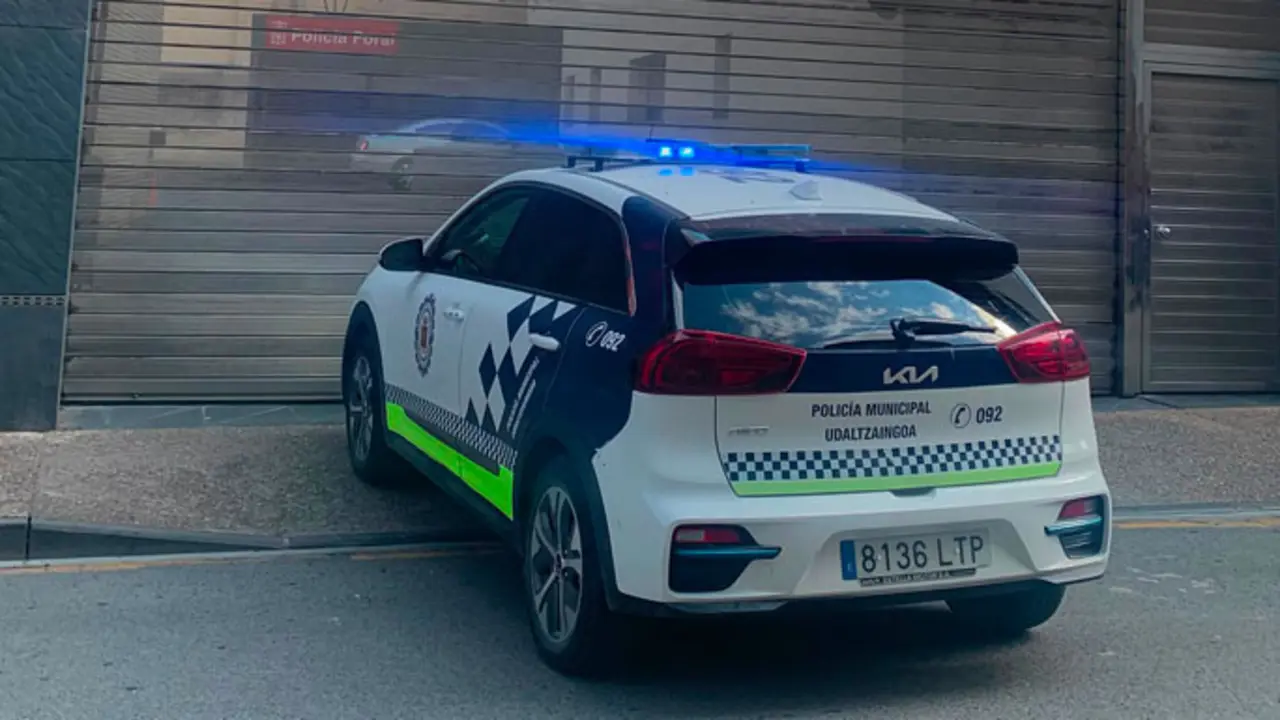 Polic&iacute;a local Tafalla