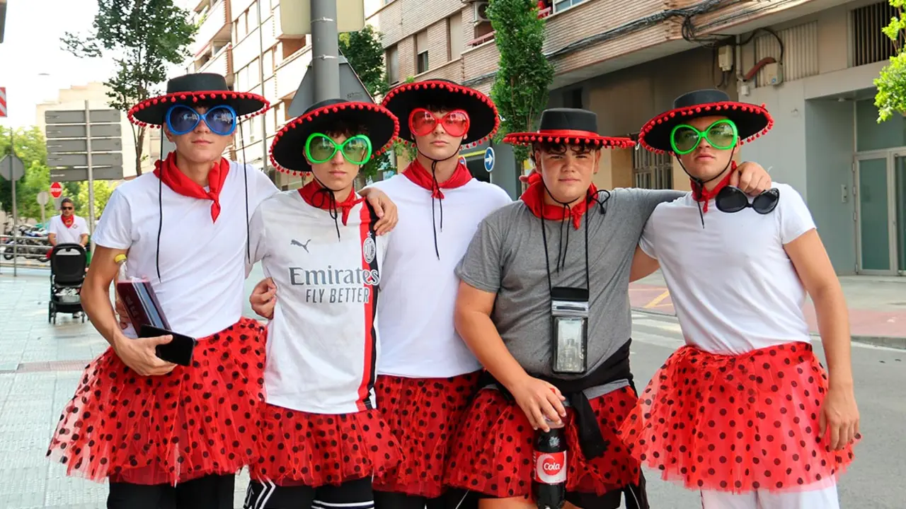 Fiestas de Tudela 2026 Subida pe&ntilde;as 1
