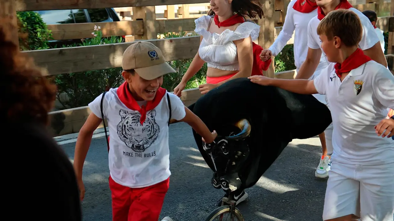 Fiestas de Tudela 2026 Encierrillo infantil 10