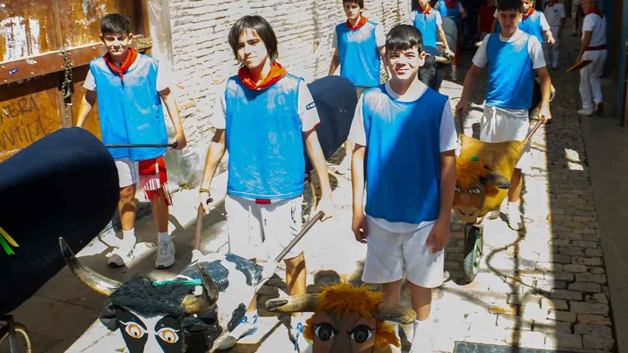 Fiestas de Tudela 2026 Encierro txiki en la R&uacute;a 4