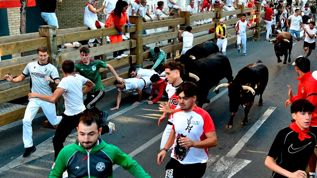 Fiestas de Tudela 2026 Encierro d&iacute;a 28 34