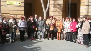 Concentraci&oacute;n contra la Violencia de G&eacute;nero en Alfaro