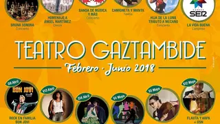 Programaci&oacute;n febrero-junio 2018 del Teatro Gaztambide de Tudela