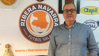 Alberto Ram&iacute;rez, presidente del Ribera Navarra