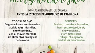 III Feria Navarra Ecol&oacute;gica en Pamplona