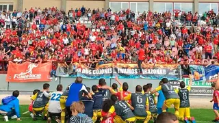 As&iacute; celebr&oacute; el Tarazona su pase de ronda en las m&iacute;ticas Las Gaunas de Logro&ntilde;o