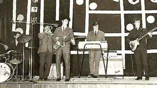 Los Riscos en un concierto en 1968