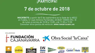 III Marcha en Tudela de la AECC contra el c&aacute;ncer
