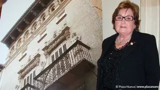 Mar&iacute;a Forcada en la inauguraci&oacute;n de la fundaci&oacute;n