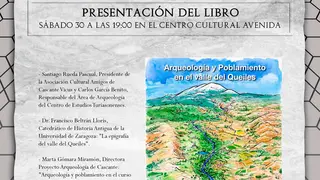 Presentaci&oacute;n en Cascante del libro &lsquo;Arqueolog&iacute;a y poblamiento en el Valle del Queiles&rsquo;