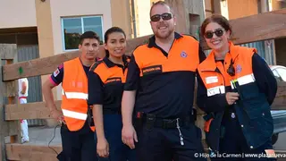 I&ntilde;igo Ridruejo (segundo por la derecha), junto a otros compa&ntilde;eros de la agrupaci&oacute;n