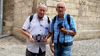 Jes&uacute;s Marquina y &Aacute;ngel &Aacute;lvaro