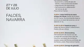 XII D&iacute;a del Ajo 2024 en Falces